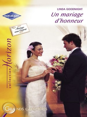 cover image of Un mariage d'honneur (Harlequin Horizon)